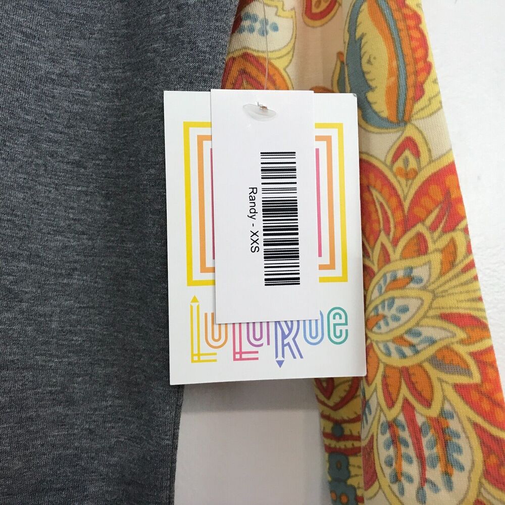 (Ma) LuLaRoe Classic T/ Randy Top Shirt Womens Size XXS Fairy Festival Lot of 2 - Picture 3 of 6
